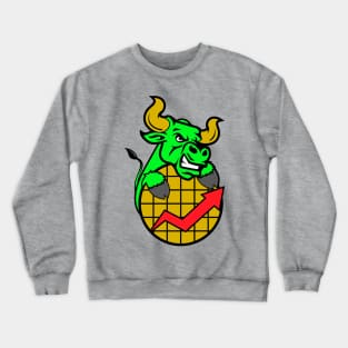 The Bullish Bull Crewneck Sweatshirt